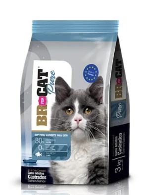 BR FOR CAT ADULTOS CASTRADOS SALMON
