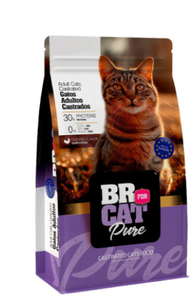 BR FOR CAT ADULTOS CASTRADOS POLLO