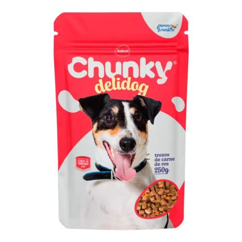 chunky-delidog-trosos-de-carne-100-gr Chunky Delidog Trozos de Carne de Res para Perros 100 g