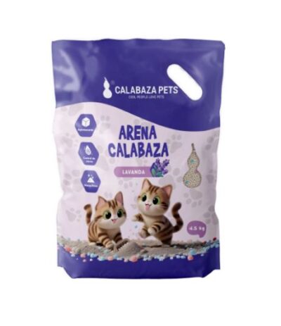 ARANA-CALABAZA-LAVANADA ARENA CALABAZA LAVANDA 10KG